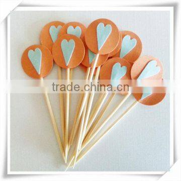 various sizes decorative disposable novelty party picks