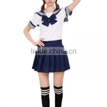 Japanese high school uniform sexy costume/school girl student uniform costume