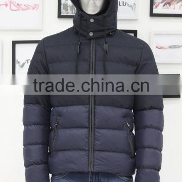 2014 new winter softshell down jacket for men
