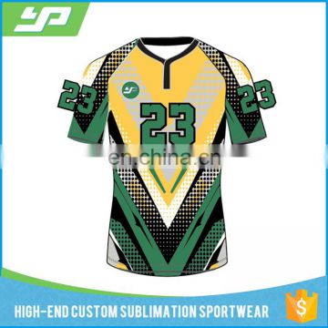 Wholesale Sublimated Rugby Jersey Hot Selling Comfortable Custom Blank Rugby Jersey