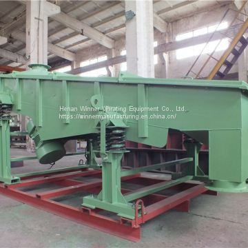 WZS series stainless steel linear vibrating screen