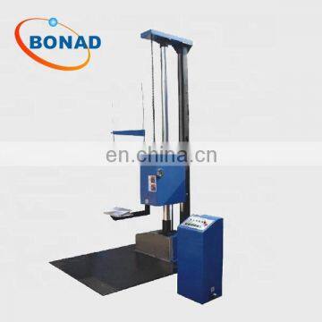 single arm package impact drop test machine