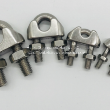 Hot Dip Galvanized Wire Rope Clamp Wire Rope Clip Stainless Steel SS304/ SS316 Wire Rope Clips Lowes