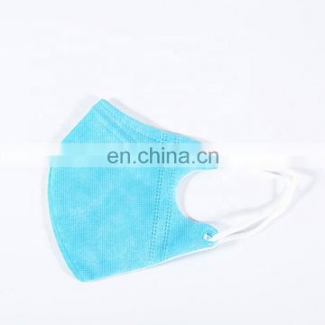 Custom color disposable antibacterial fashion dust mask for outdoor