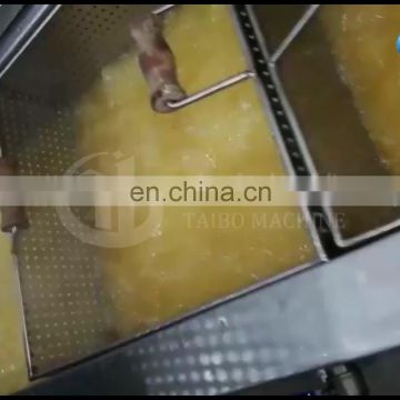 Semi-automatic Fried food chicken frying machine- potato chips fryer in kfc mcdonald