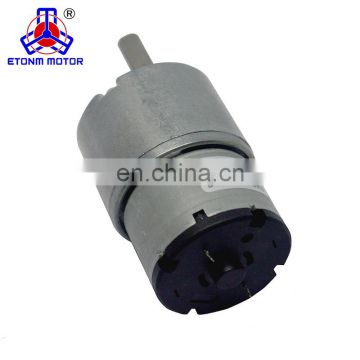Very high quality ET-SGM37E 37mm spur gear motor/ mini gear motor/geared dc motor 12 volt