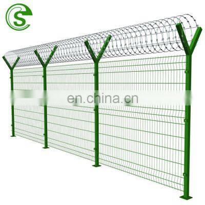 Economical fencing weld metal mesh fence panel For South Africa