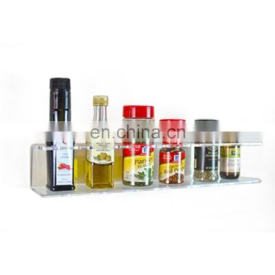 New Arrival Low Price Full Body Transparent Acrylic Condiment Display spice rack  Factory China