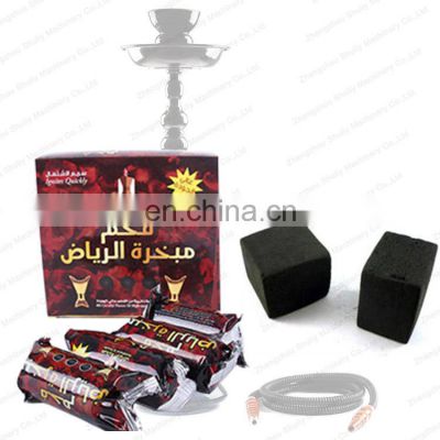 support OEM 1kg pack natural cube hookah charcoal from indonesia