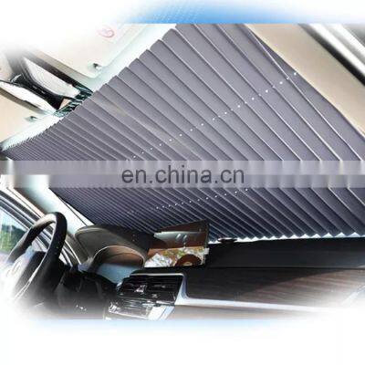 Summer Telescopic Car Front Windshield Glass Shading Cloth with Different Size