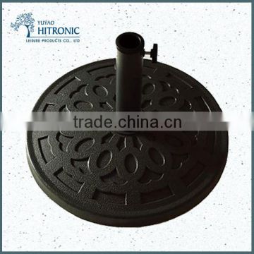 High quality resin round umbrella base china wholesale