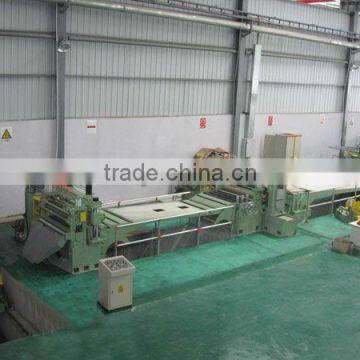 High speed automatic cut to length line