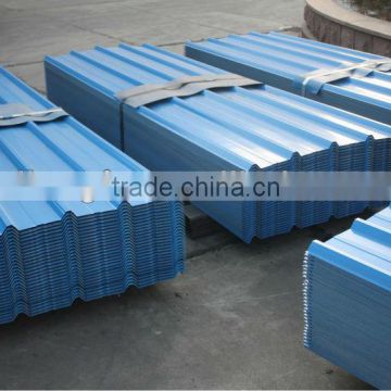 Prepainted galvanized corrugated steel sheet