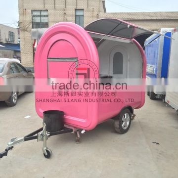 SILANG SL-6 Pink food truck Multi-functional mobile food trucks mobile food carts