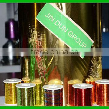 polyester thin metallic film for lace