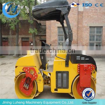 2014 best price 3 Ton Double Drum Hydraulic Vibratory Road Roller for sale