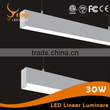 2016 newest 40W LED linear luminaire light with Ra>80 and 3 years warranty