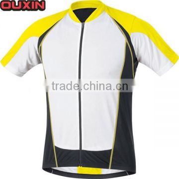 2015 best quality sublimate heat transfer cycling jersey