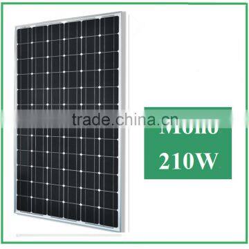 210w Mono solar panel with high quality and low price