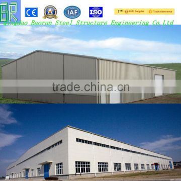 Hot galvanized light steel structure building prefabricated warehouse for construction