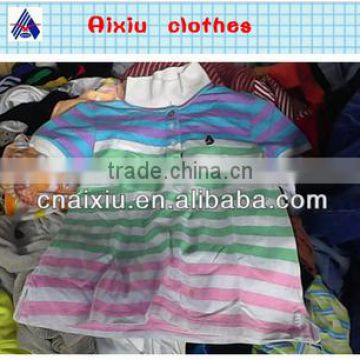 2015 hot sale summer used clothes in bulks