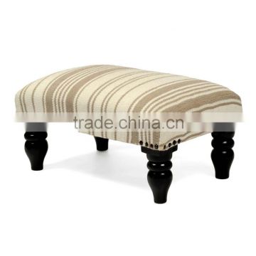 Natural Fibres Large Cube Footstool
