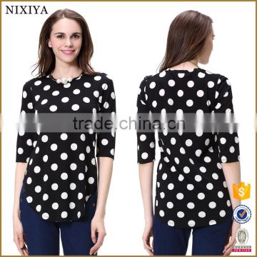 High Quality Designed Long Sleeve With Side Vent Top For Women