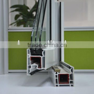 PVC window frame CONCH 60 series of Russian style profiles