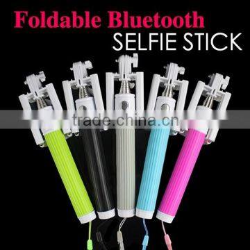 All In One Bluetooth Shutter Monopod,Foldable Bluetooth Cellphone Monopod,New Product Phone Monopod With All In One Clamp