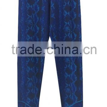 Santic Women sport pant OEM service all over print with high waist