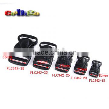 Plastic Fancy Release Buckle For Backpack Straps Luggage Accessories #FLC342-15/20/25/32/38