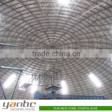 Flexible Large Span Steel Space Frame Structure Warehouse Steel Factory