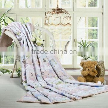 100% cotton summer bed quilt