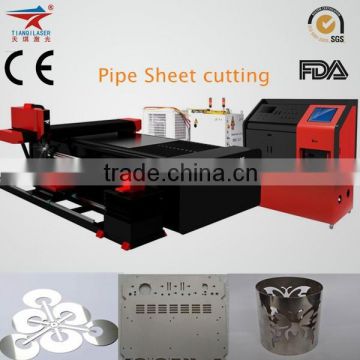 Automatic Fiber CNC Laser Cutting Machine Used In Electronical Industry