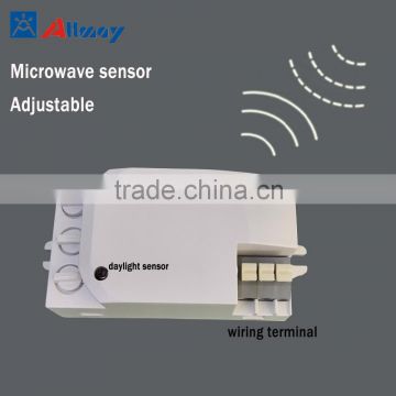OEM ODM adjustable light motion sensors switch ,mini microwave sensor