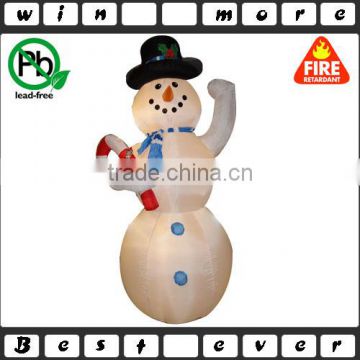 new lighted lovely snowman outdoor christmas decorations