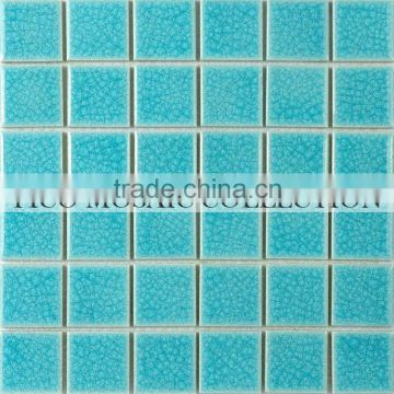 CM82601B-ID white marble stone swimming pool mosaic full body mosaic slate mosaic pattern