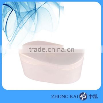 Plastic bottle flip top cap for shampoo and body wash