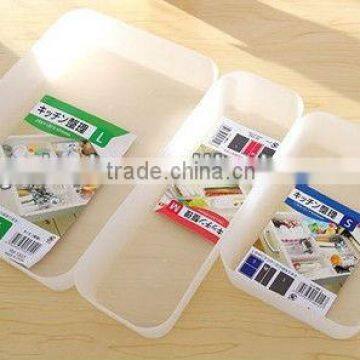 plastic tableware organizers in 3 sizes