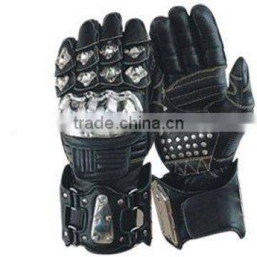 Leather Motorbike Gloves