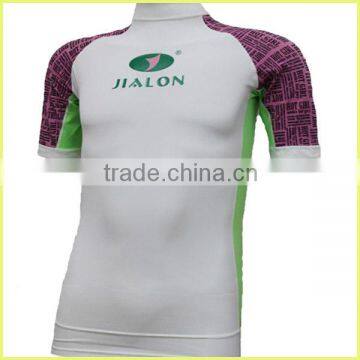 professional high quality custom rash guard sublimation