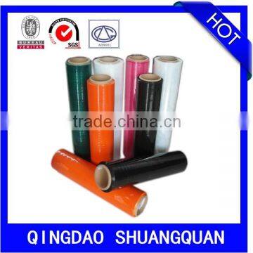 15micronsX45cmX600m Chinese colorful pe wrap film