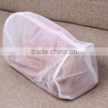 Round shape polyester mesh laundry bag