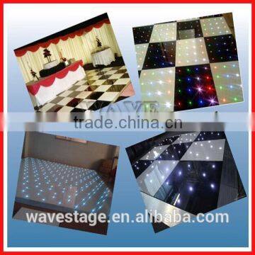 WLK-3-2 RGB 3 IN 1 Led twinkling blake and white brick tiles for floor