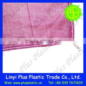 wholesale leno sack/leno mesh bag/leno net bags with drawstring