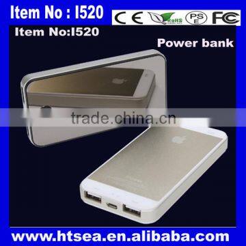 promotion usb 5200mah smart polymer power bank