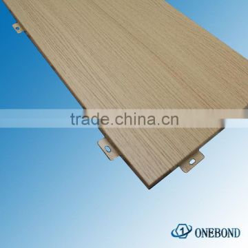China factory best quality wooden aluminum panel