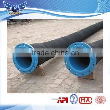 ID 6'' WP1.2Mpa dredge rubber hose with flange end
