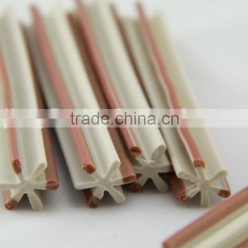 clothing manufacturers (two-tone straight hexagonal natural dog chews)