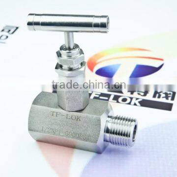 stainless steel high pressure male&female thread needle valve